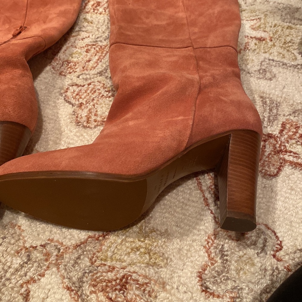 Sezane Pink Over the Knee Boots - Picture 11 of 12